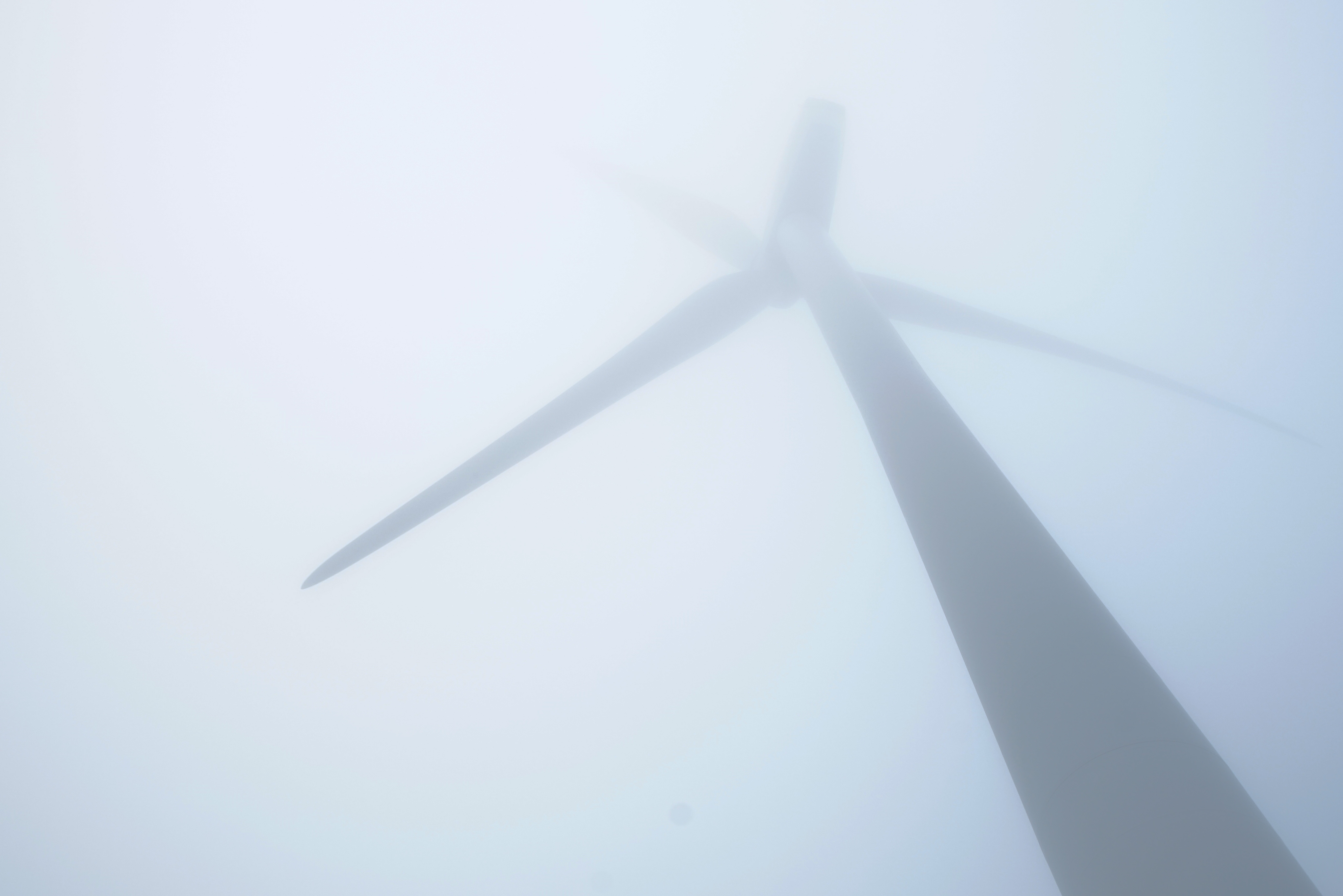 Shot of a wind turbine at Hepburn Community Wind Park from Byron Dean and Polly Stanton
